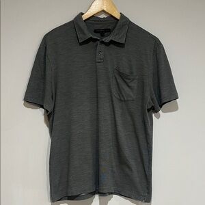 John Varvatos Charcoal Polo Shirt